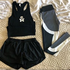 Betty designs & Old navy workout bundle S
